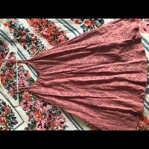 Pink aerie dress